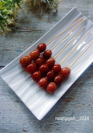 Foto resep 1042. Tanghulu 🍇