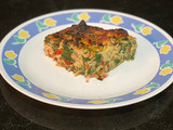 Quiche de salmón y espinaca