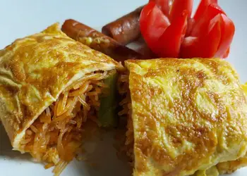 Resep Terbaru Omelet Bihun Spicy Saos Tiram Paling Enak