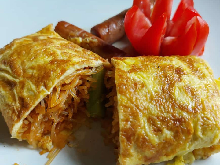 Resep Omelet Bihun Spicy Saos Tiram yang Lezat