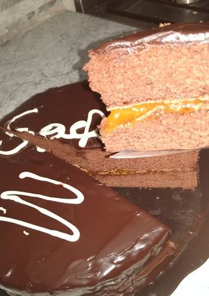 Una foto de Torta sacher