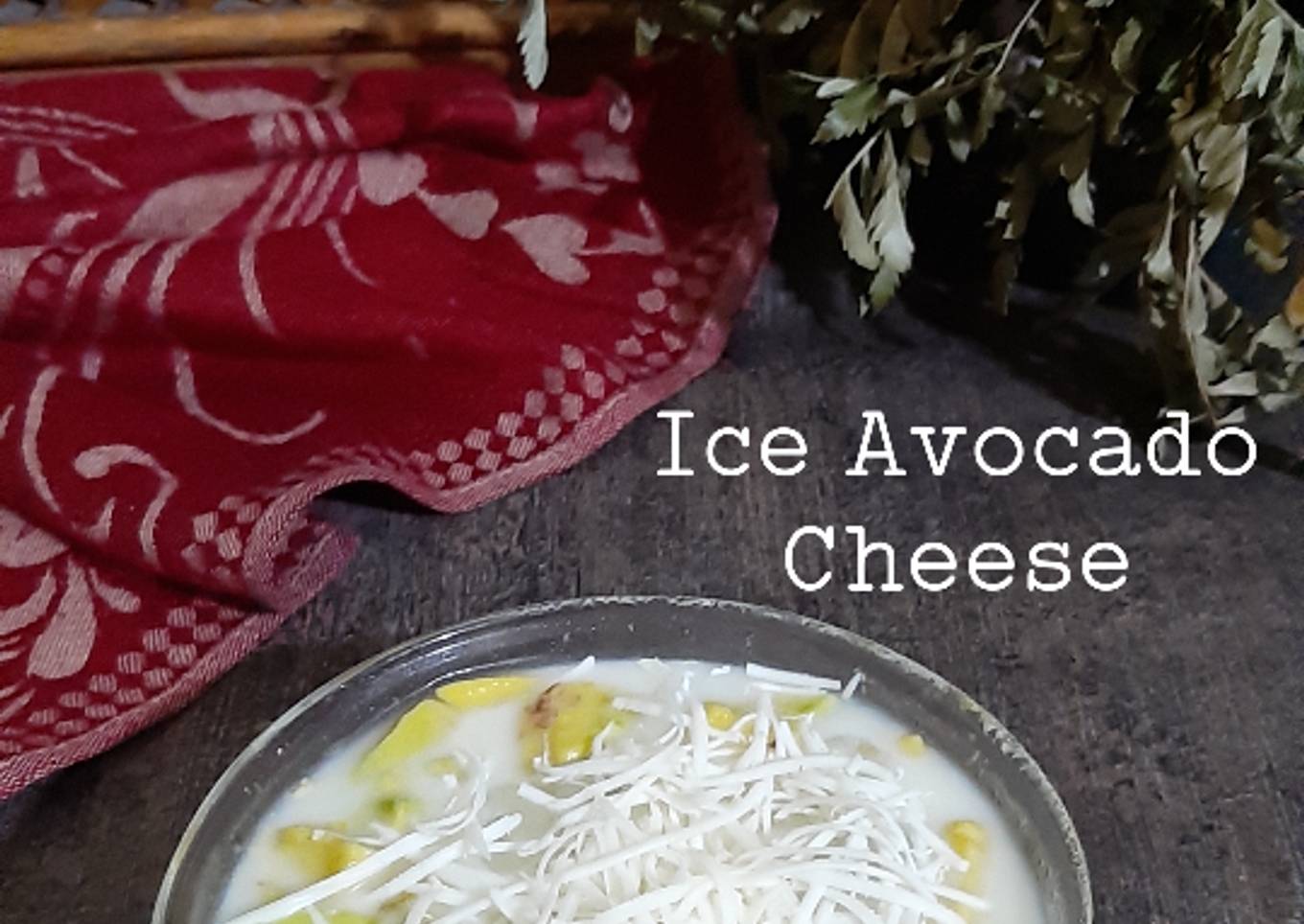 Ice Avocado Cheese