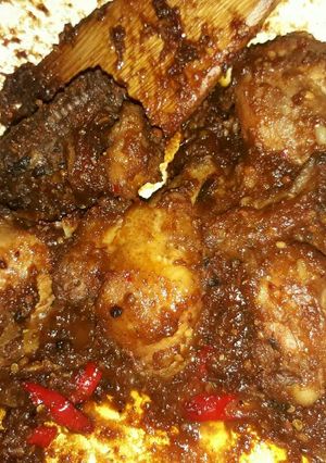 Foto resep Ayam goreng bumbu pecel
