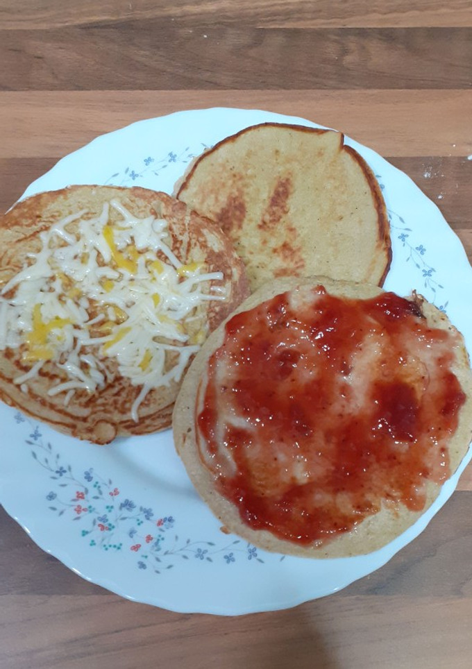 Una foto de Tortitas de plátano