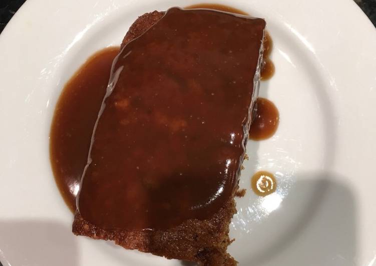 Sticky toffee pudding