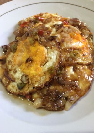 Foto resep Tumis Telor Ceplok
