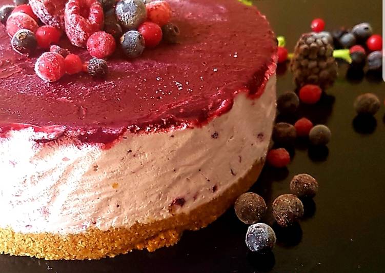 Cheesecake ai frutti di bosco