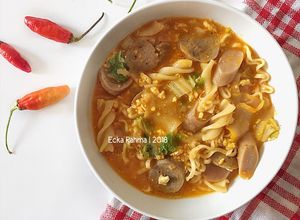 Foto resep Seblak Kuah Pedas