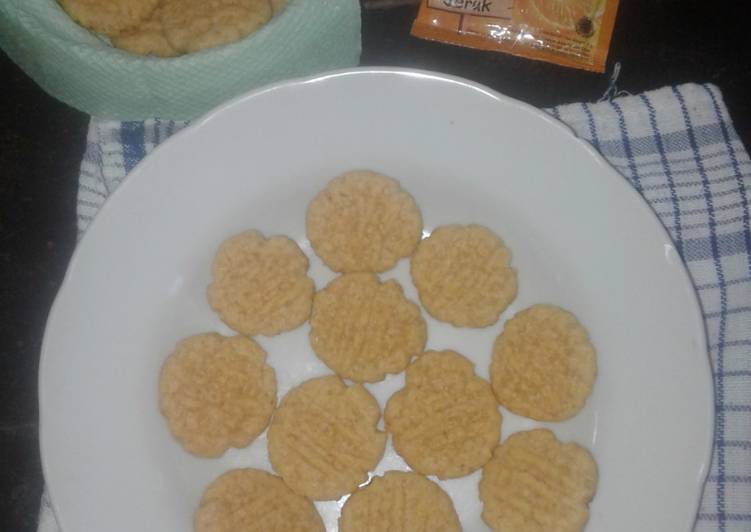 Cara Bikin Orange Cookies Teflon 🍂, Enak