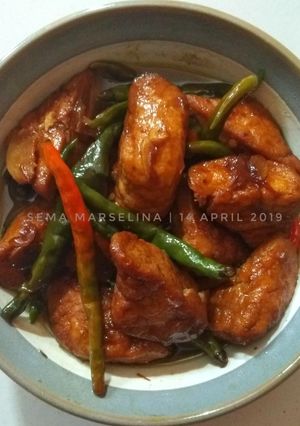 Foto resep Tahu Kecap Besengek (Cabe Ijo)