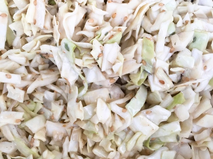 Receta Coleslaw Asiatica  que Delicioso