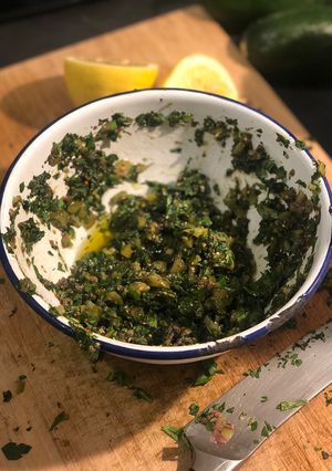 A picture of Salsa verde 💃 🌿.