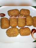 Crispy yam nuggets