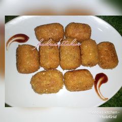 A picture of Crispy yam nuggets.