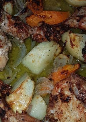 صورة لوصفة صينيه دجاج وخضار