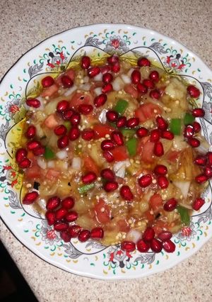 صورة لوصفة بابا غنوج على طريقتي ⚘