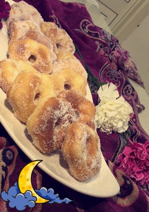 صورة لوصفة دونات سهل وهش 😍🌟