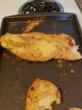 Garlic bread pizza braid