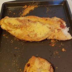 A picture of Garlic bread pizza braid.