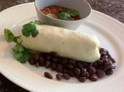A picture of whole wheat flour tortilla