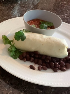 A picture of Best Ever Simple Breakfast Burrito.