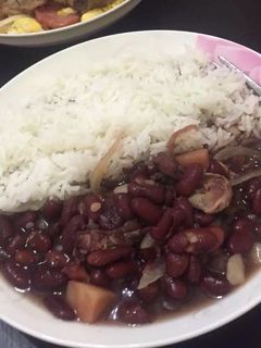 Una foto de Frijoles colorados
