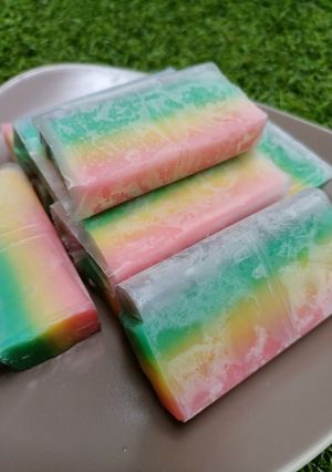 Foto resep 07. Es Gabus Pelangi