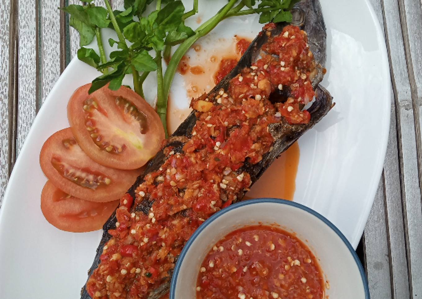Ikan bakar rica