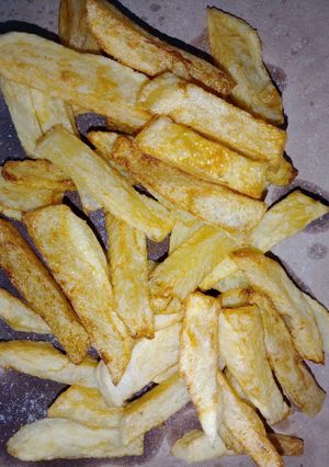 Una foto de Papas fritas !