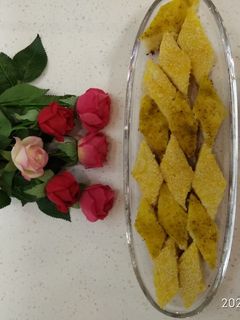 عکسی از دستور کیک باقلوایی