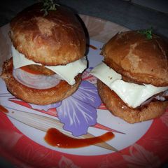 A picture of Aloo Tikki Burger.