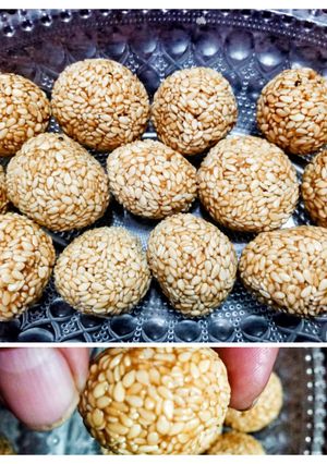 फटाफट गुड़ तिल लड्डू(gud til laddu recipe in hindi) रेसिपी मुख्य फोटो