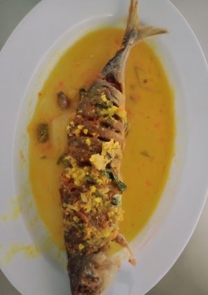 Foto resep Ikan goreng saus kuning
