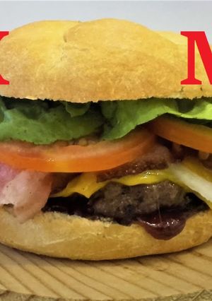 Una foto de Hamburguesa tex-mex