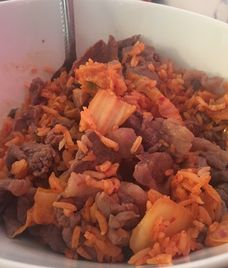 cơm chiên trứng hàn quốc