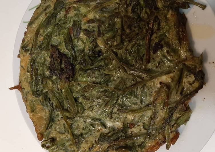 Frittata di asparagi selvatici