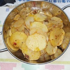 A picture of Peshawari Potato Fry.