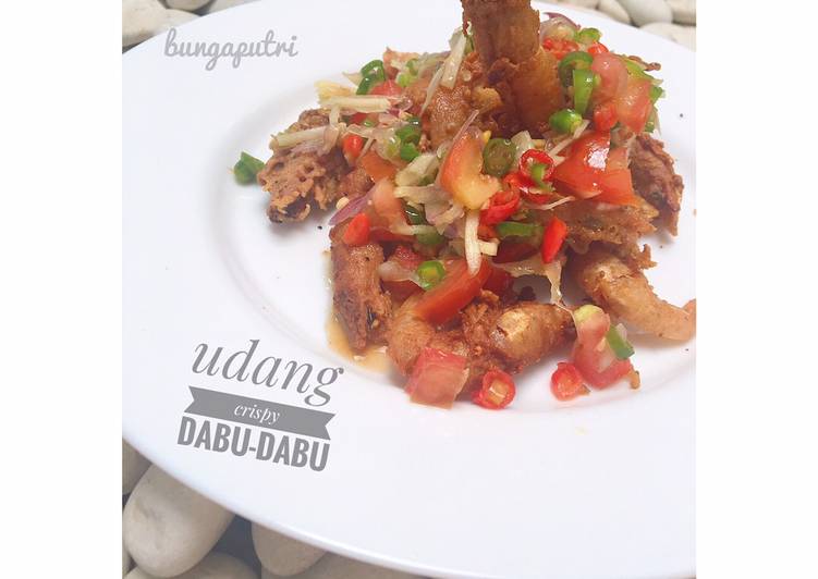 Langkah Mudah untuk Membuat Udang crispy dabu-dabu, Bikin Ngiler