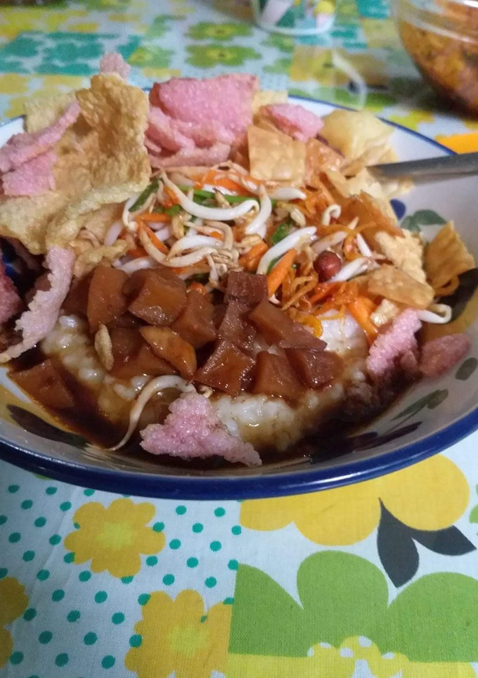 Foto resep Bubur cerancam alias bubur betawi