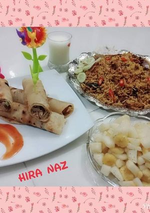 A picture of Spicy Beef Biryani KokabAndCookpad.