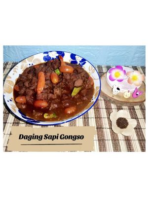 Foto resep Daging Sapi Gongso