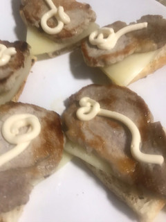 Una foto de Tapa de lomo ibérico