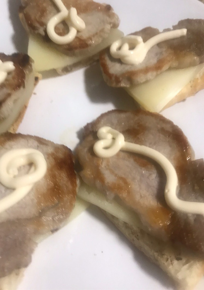 Una foto de Tapa de lomo ibérico