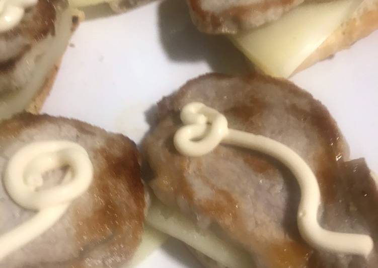 Tapa de lomo ibérico