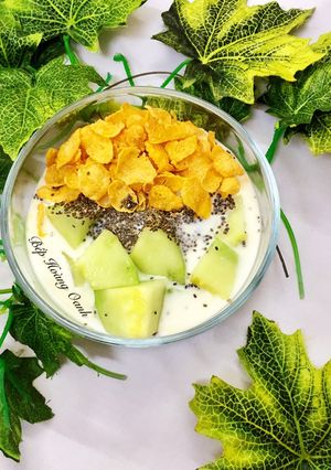 Hình của món Ngũ Cốc Dưa Gang Hạt Chia.
