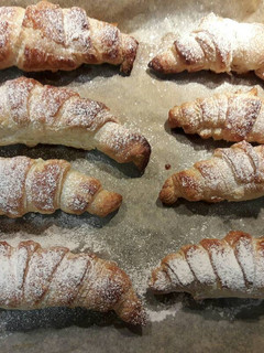 Una foto de Croissant caseros