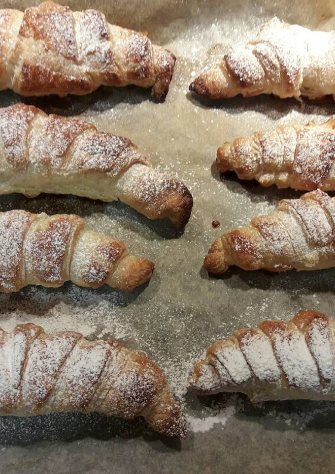 Una foto de Croissant caseros
