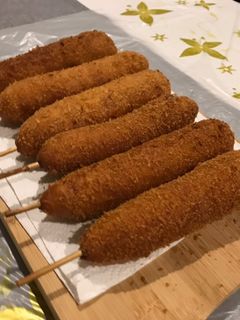 صورة لوصفة كورن دوغ 🍢