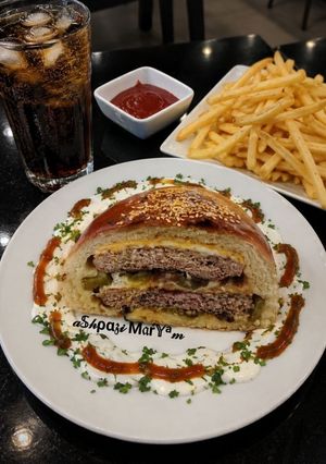 عکسی از دستور دوبل برگر ترند 🍔