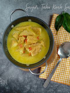 Foto resep 18.1~ Sayur Tahu Kuah Santan